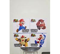 Taito Super Mario Bros Figure Set Nintendo Statua Figure Japan Version 3D Land