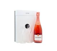 Taittinger - Brut Prestige Rose NV Champagne Glass Pack 75cl