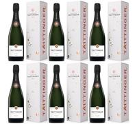 Taittinger - Champagne Brut Réserve con astuccio - Cassa di 6 x75 cl