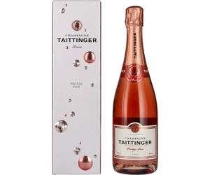 Taittinger Champagne Prestige Rose Brut 12,5% - 750ml in Giftbox