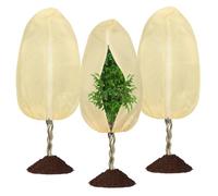 TAIVIN 3 Pezzi Telo per Piante Inverno Antigelo,80 x 100 cm,Copri Piante Inverno Esterno,Traspirante,Adatta per Piante in Vaso,Ulivi e Ortensie