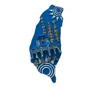 Taiwan 3D Calamite per Frigorifero Magnete Adesivo Turistica Souvenir, Decorazione Domestica Frigorifero dalla Cina