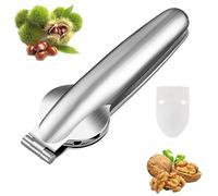 TaiXinYuly Pinza per Schiaccianoci,Multifunzione Pinza Castagne, Taglia Castagne in Acciaio Inox,Utensili da Cucina Frutta Secca Apri Noci
