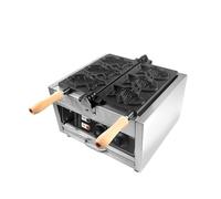 Taiyaki Maker 3 Pezzi Macchina For Waffle A Forma Di Pesce 1400W Gelato Rivestimento Antiaderente Elettrico Gas Riscaldamento Rapido A Calore Uniforme