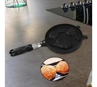 Taiyaki Pan Cottura antiaderente Doppia padella da cucina per dormitorio