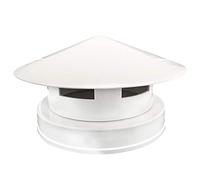 TAIYUESHAN cap rowl garzone con Cappuccio Chimney Fumio Cowl PVC Coperchio Pioggia protettore Tappo pentola e pentola di Copertura nevosa, Protezione per cannoni per pipefit, 250 mm