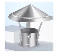 TAIYUESHAN Capo di Pioggia galvanizzato con galvanizzato a galvanizzato da Poppa, Cappellino da Pioggia Cono, Tappo del Camino Top, Coperchio di sfiato Isolante del Tappo di Scarico