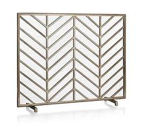 TAIYUESHAN Copertura parascintille antincendio a Pannello Singolo, parascintille per Camino Resistente, per Camino e Stufa, 93 × 20 × 76 cm