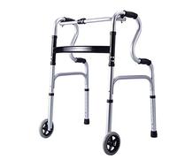 TAIYUESHAN Walker, Riabilitazione in Piedi Walker Anziani con Ruote Aiuto per Camminare Bastone da Passeggio per Anziani Stampella a Quattro Zampe