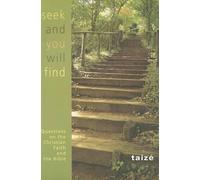 Taizé Seek and You Will Find (Tascabile)