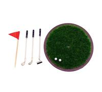 TAIZhiChen 1: 6 E 1:12 House Mini Golf Set Accessori per Bambole Miniatur su Una Scala
