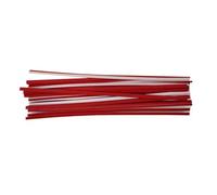 TAIZhiChen 100 Strisce Adesive in Spugna per Modelli di Cucito, Compatibili con Macchine Da Cucire Industriali, Lunghe 28 Cm, per La, 1mmx5mm Rosso