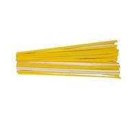 TAIZhiChen 100 Strisce Adesive in Spugna per Modelli di Cucito, Compatibili con Macchine Da Cucire Industriali, Lunghe 28 Cm, per La, 2mmx5mm Giallo