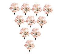 TAIZhiChen 10x Modelli di Alberi in Miniatura Accessori per la Creazione di Scene Forniture Architettura Piante Finte Alberi Artificiali Ornamento del Paesaggio, 9 Cm di Altezza