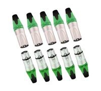 TAIZhiChen 10x XLR Connettore Cavo Audio Socket Audio Maschio E Femmina Plug per Microfono Portatile Plug per Microfoni per I Podcast di Speech, Verde