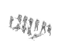 TAIZhiChen 11 Pezzi di Figure in Miniatura, Modelli per Diorama, Accessori per Giochi da Tavolo, 3 Cm