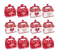 TAIZhiChen 12 Scatole Porta Dolcetti per, Ideali per Conservare Dolci,