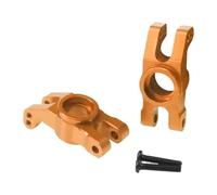 TAIZhiChen 2 Pezzi 1:14 RC Car Mozzo Ruota Posteriore RC Sterzo Assemblaggio Parte di aggiornamento Parte di Ricambio per 14211, Oro