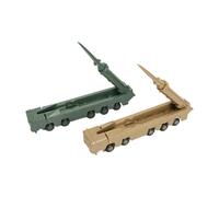 TAIZhiChen 2 Pezzi 1/144 Kit di Costruzione di Veicoli blindati Kit di assemblaggio di Auto da Battaglia Fai da Te, Giocattolo di Difesa per bomboniere, DF 17