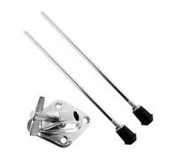 TAIZhiChen 2x Gambe per Grancassa Piedi per Grancassa Parti Professionali per Strumenti a Percussione in Metallo