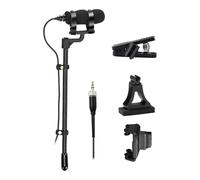 TAIZhiChen 4 pin Strumento ipercardioide Mic Mini Strumento Wired Microfono Clip Clip Strumento Microfono per Studio Violino, L4