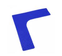 TAIZhiChen 8 Pezzi Tappetini Segnacampo Tennis Colori Vivaci Segnalatori Angolari da Tennis Alta Visibilità Linee da Campo per Principianti, Allenamento, Blu