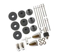 TAIZhiChen Accessori per la sostituzione dei, tiranti per batteria, set di accessori per chiavi per batteria, feltri per supporto per, 27 Pezzi