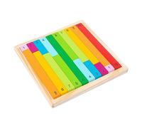 TAIZhiChen Bastoncini per Imparare I Numeri, Giocattolo per Contare, Portatile, Resistente, di Ottima Fattura, Gadget per Giochi Matematici, Giocattolo Educativo, B