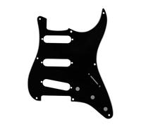 TAIZhiChen Battipenna per chitarra a 11 fori portatile con battipenna stile per accessori per chitarra elettrica, Nero