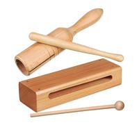 TAIZhiChen Blocco di Legno Strumento a Percussione Manuale per L'educazione Della Prima Infanzia