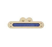 TAIZhiChen Busy Board Accessorio Giocattolo Sensoriale in Legno con Chiusura Fibbia E Accessori per Allenare Abilità Manuali E Cognitive Adatto per Ba, Rana Blu