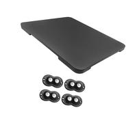 TAIZhiChen Carrello per Elettrodomestici Da Cucina in Legno, Macchina per Il Caffè, Vassoio Estraibile per Frullatore, Piccoli Elettrodomestici, Pentole Istantan, Colore Nero