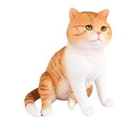 TAIZhiChen Cat Figurine Simulation Kitten Cake Topper Cartoon Figura Cat Figura giocattolo Statue per il regalo di compleanno Decorazioni