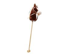 TAIZhiChen Cavallo Giocattolo in Peluche con Ruota E Suoni, Divertente E Realistico, Ideale per Bambini E Bambine, caffè con le ruote, Taglia unica