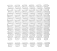 TAIZhiChen Confezione Da 50 Mini Barattoli Vuoti di Vernice Acrilica, Leggeri E Perfetti per Le Feste, 5 Ml