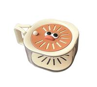 TAIZhiChen Contenitore per con Colino E Coperchio, Scolapiatti Decorativo per Frigorifero/lavanderia Esterna, CaffÈ