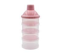 TAIZhiChen Contenitore per erogatore di latte in polvere, dispenser di latte in polvere portatile, contenitore per viaggio, Rosa