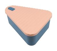 TAIZhiChen Contenitore per Pizza a Tenuta Stagna, Realizzato in, Lunch Box, Multifunzionale, per La Cottura Al Forno, Preparazione Dei Pasti, Accessori, Ermetico, L Pink Blue