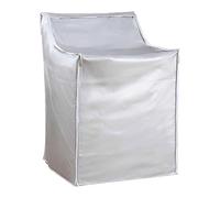 TAIZhiChen Copertura per Lavatrice E Asciugatrice, Protezione Multifunzionale, Antipolvere, Impermeabile, Portatile E Antiscivolo, Argento