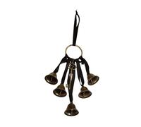 TAIZhiChen da Strega per pomello della Porta, Campanellino a da Appendere alla Porta, per Giardino, Decorazione, Bronzo