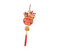 TAIZhiChen Decorazione Da Appendere per Il Capodanno Cinese, La, Il Feng Shui, Ciondolo Tradizionale Da Appendere All'auto O All'uffic, Secchio di denaro