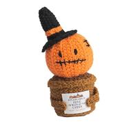 TAIZhiChen Decorazione da Scrivania in Lana per Supporto di Halloween, Multiuso, 6x16 Cm, per Decorazioni Natalizie con Biglietto di Ispirazione Carino, Zucca