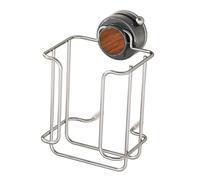 TAIZhiChen Distributore di Fazzoletti Da Parete con Ventosa, Coperchio per Scatola di Fazzoletti, Contenitore per Asciugamani Da Cucina per Il Bagno, Ventosa Marrone