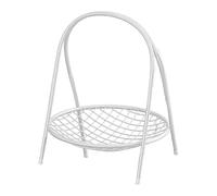 TAIZhiChen Elegante, Pratico E Decorativo Cesto di Frutta Su Supporto, Ideale per Un Bancone, Un Laboratorio di Catering O Un Ristorante, Bianco 1 Livello