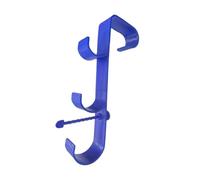 TAIZhiChen Gancio portaoggetti per da Piscina, organizzatore per Attrezzature, Supporto per per Skimmer per Foglie da Piscina, Fuori Terra per e, Blu, 1 Pz.