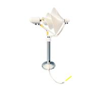 TAIZhiChen Generatore Eolico a Spirale di Piccole Dimensioni da 10 W per Fattoria Domestica, Kit di Modelli educativi Fai da Te, Sviluppo di Piccoli Assi