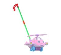 TAIZhiChen Giocattolo con Ruota a Spinta, Gioco interattivo per Lo Sviluppo precoce, Giocattolo di Equilibrio, attività di apprendimento prescolare per Bambini, Rosa