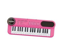 TAIZhiChen Giocattolo Musicale per Tastiera Elettrica, Strumento Musicale Giocattolo per L'apprendimento della Prima Infanzia per Principianti, Rosso