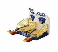 TAIZhiChen Gioco Basket Bambini Arcade da Tavolo Mini Canestro con Palline Luci Musica E Segnapunti per Rivalità Amichevole E, Macchina da Basket A Doppio Tiro con 4 Palline
