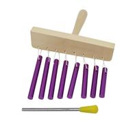 TAIZhiChen Handhell Wind Chime Strumento Strumento Portable Banda Performance Wind Bell Desktop Wind Chime per Bambini Insegnante di Bambini, Viola